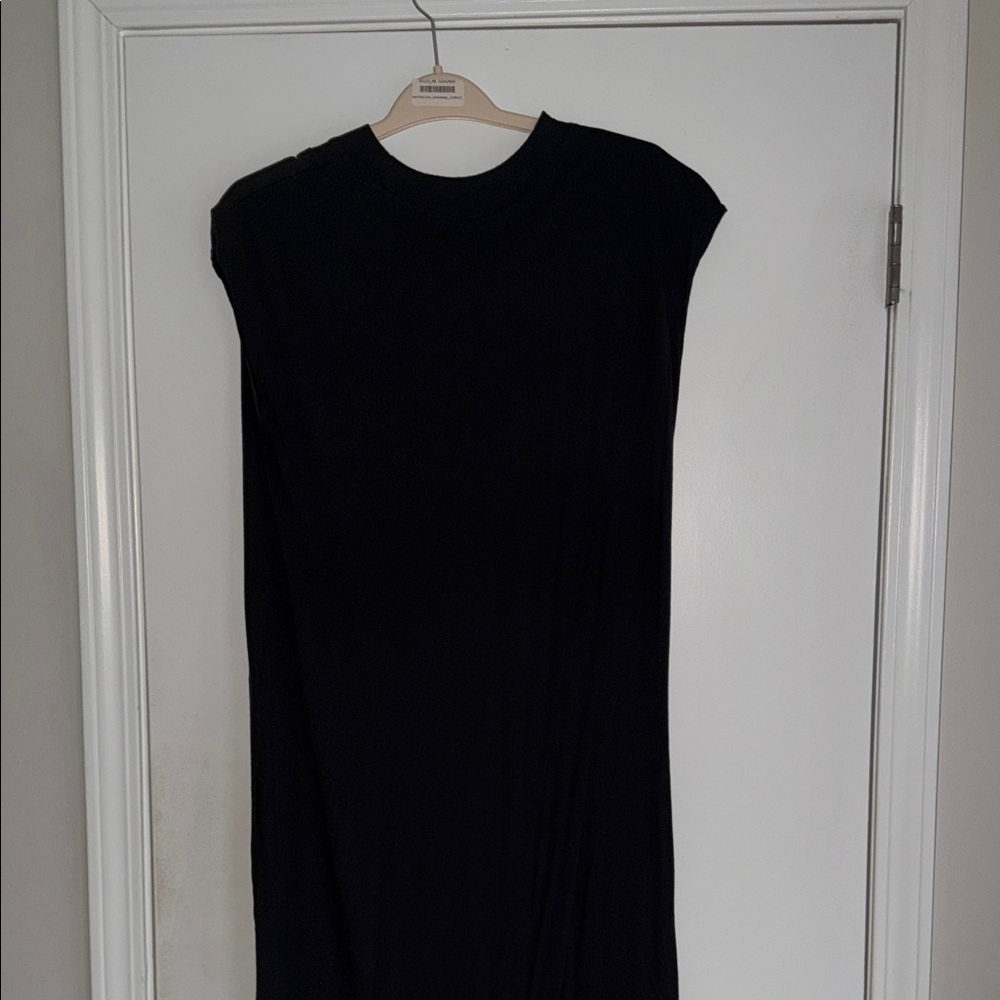 Free People Black T Shirt Maxi Dress